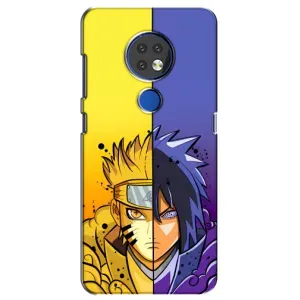 Купить Чохли на телефон з принтом Anime для Nokia 7.2 (Naruto Vs Sasuke)
