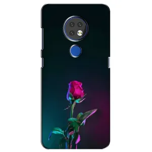 Чехлы с принтом Розочки для Nokia 7.2 (Ночная роза)