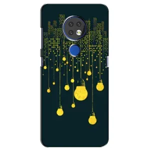 Силиконовые Чехлы Любимому человеку для Nokia 7.2 (Ночной город)