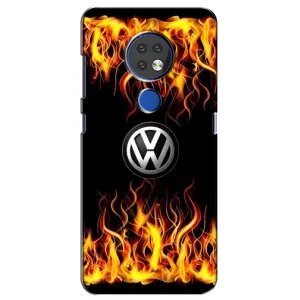Чехол "Фольксваген" для Nokia 7.2 (Огненный Лого)