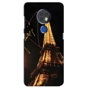 Чехол с Эйфелевой башней на Nokia 7.2 (Paris)