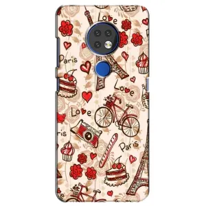 Чехол с Эйфелевой башней на Nokia 7.2 (Париж мечта)