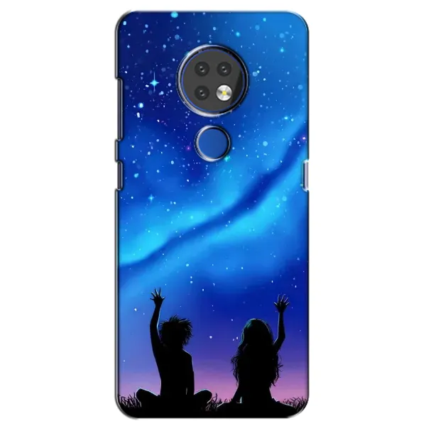 Чехол с рисунком «Парочка» для Nokia 7.2 Чехол с рисунком «Парочка» для Nokia 7.2