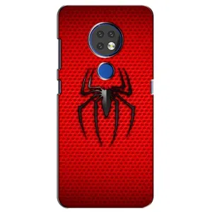 Чехол Супергерой Человека Паука на Nokia 7.2 (Паук марвел)