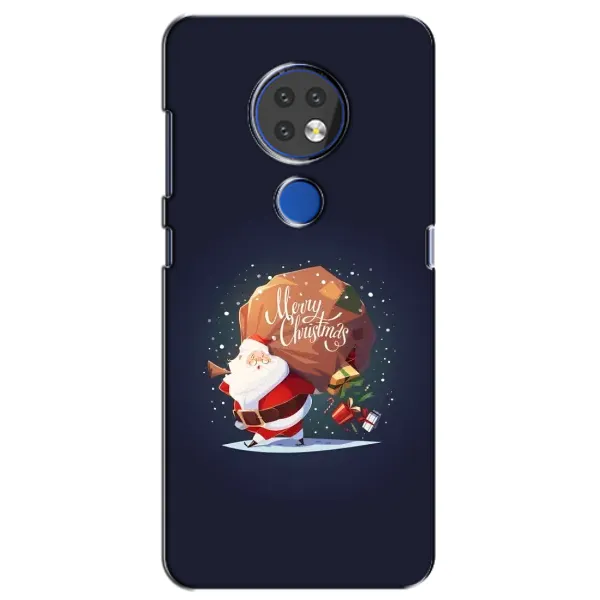 Чехол с рисунком «Подарки от Санты» для Nokia 7.2