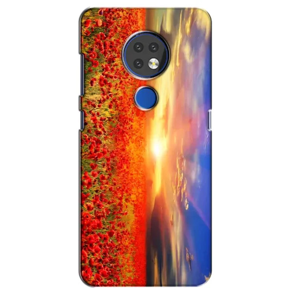 Чехол с рисунком «Поле тюльпанов» для Nokia 7.2 Чехол с рисунком «Поле тюльпанов» для Nokia 7.2