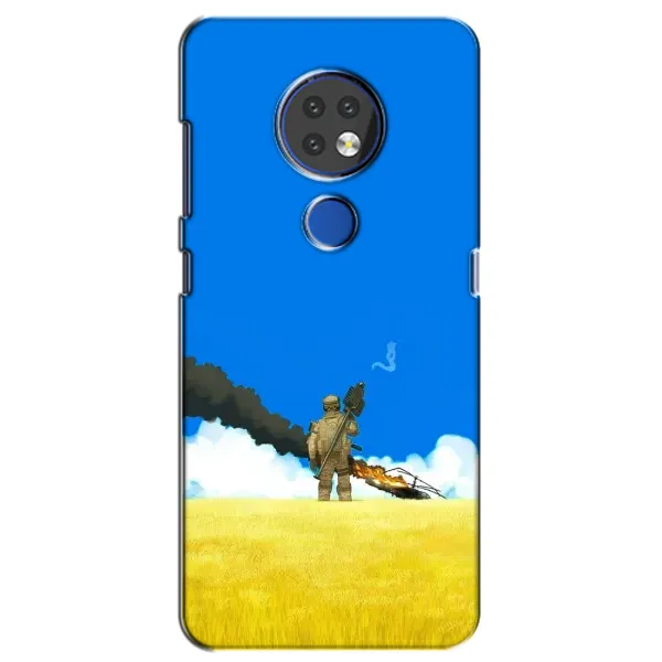 Чехол с рисунком «Попадание» для Nokia 7.2 Чехол с рисунком «Попадание» для Nokia 7.2