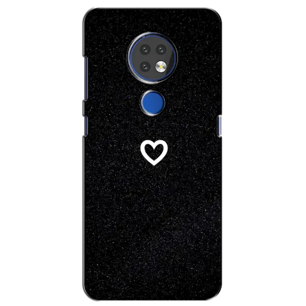 Чехол с рисунком «Сердечко» для Nokia 7.2 Чехол с рисунком «Сердечко» для Nokia 7.2