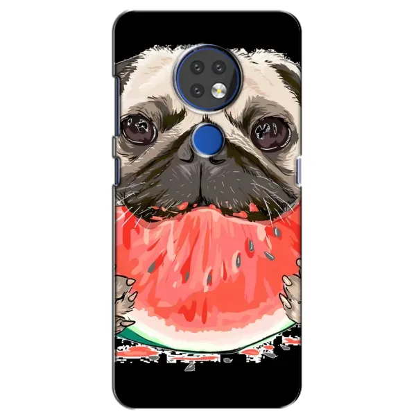 Чехол с рисунком «Смешной Мопс» для Nokia 7.2 Чехол с рисунком «Смешной Мопс» для Nokia 7.2