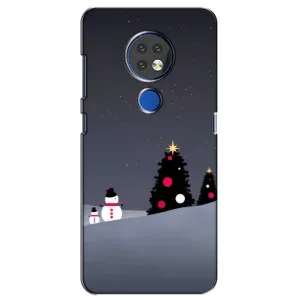 Чохли на Новий Рік Nokia 7.2 (Сніговички)