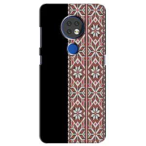 Силиконовый Чехол на Nokia 7.2 с картинкой Вышиванки (Стильная вишиванка)