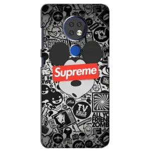 Чехол с рисунком «Supreme Маус» для Nokia 7.2