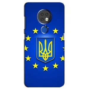 Чохол з Українською символікою на Нокіа 7.2 (Україна це Європа)