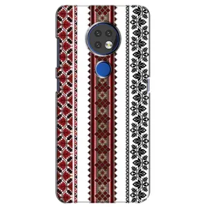 Силиконовый Чехол на Nokia 7.2 с картинкой Вышиванки (Вышиваночки)