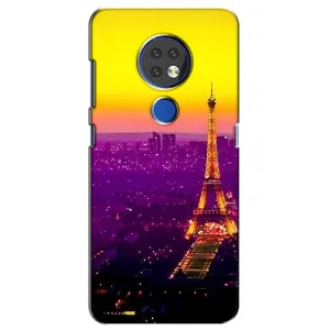 Чехол с Эйфелевой башней на Nokia 7.2 (Яркая башня)