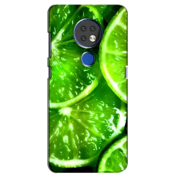 Чехол с рисунком «Яркий ЛАЙМ» для Nokia 7.2
