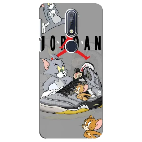 Чехол с рисунком «Air Jordan» для Nokia 7.1 (2018) Чехол с рисунком «Air Jordan» для Nokia 7.1 (2018)