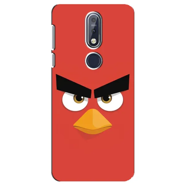 Чехол с рисунком «Angry Birds» для Nokia 7.1 (2018) Чехол с рисунком «Angry Birds» для Nokia 7.1 (2018)