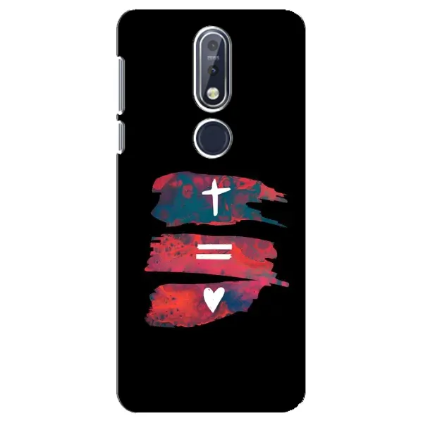 Чехол с рисунком «Атрибутика» для Nokia 7.1 (2018) Чехол с рисунком «Атрибутика» для Nokia 7.1 (2018)