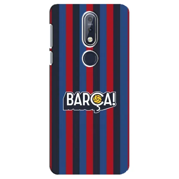 Чехол с рисунком «BARCA» для Nokia 7.1 (2018)