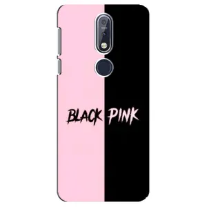 Чехлы с картинкой для Nokia 7 2018, 7.1 (BLACK PINK)