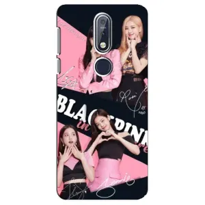 Чехлы с картинкой для Nokia 7 2018, 7.1 (BLACKPINK)