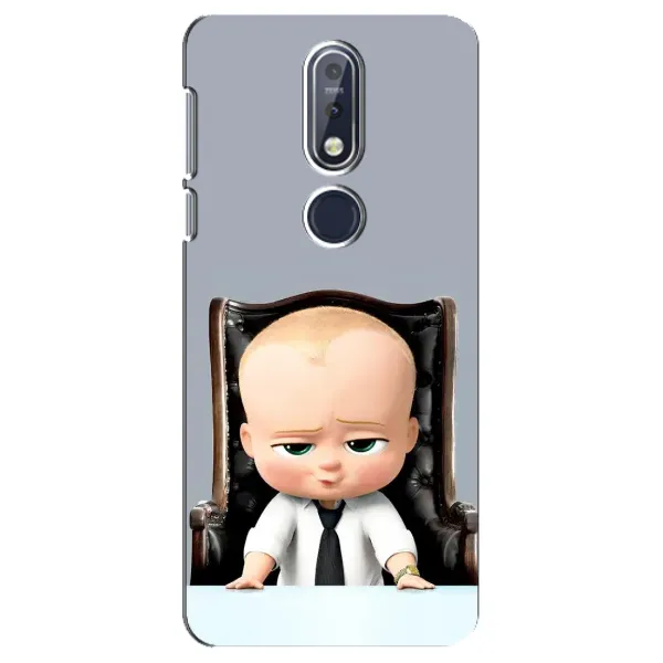 Чехол с рисунком «BOSS» для Nokia 7.1 (2018)