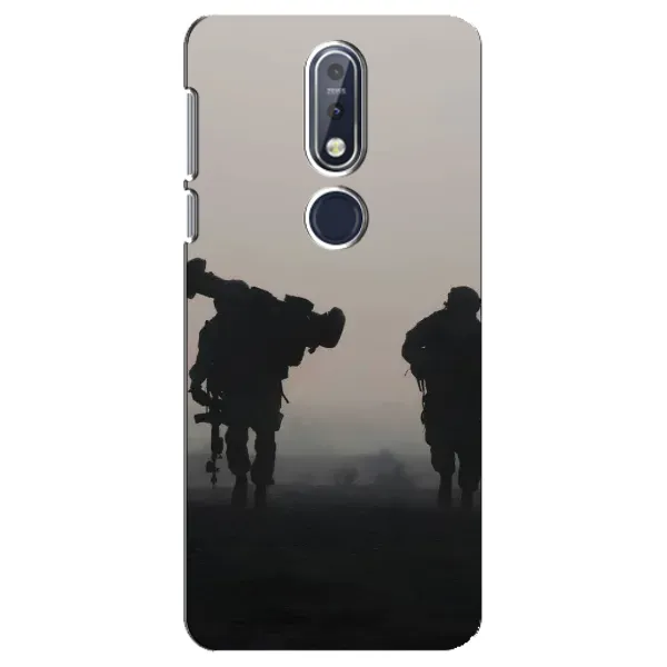 Чехол с рисунком «Бой солдат» для Nokia 7.1 (2018) Чехол с рисунком «Бой солдат» для Nokia 7.1 (2018)