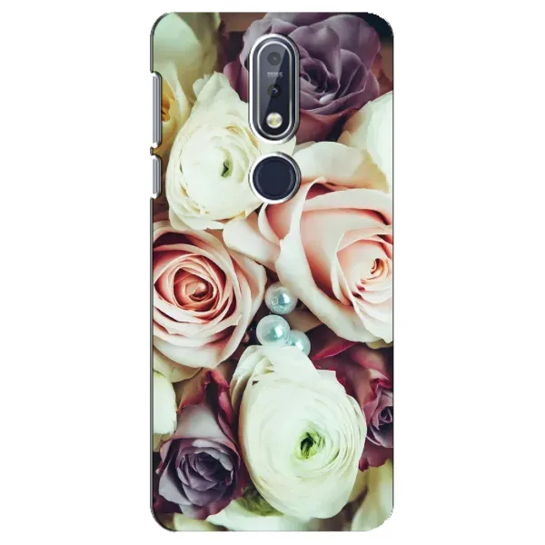Чехол с рисунком «Букет РОЗ» для Nokia 7.1 (2018) Чехол с рисунком «Букет РОЗ» для Nokia 7.1 (2018)