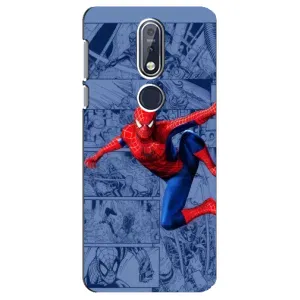 Силиконовый Чехол для Nokia 7 2018, 7.1 (Человек Паук)