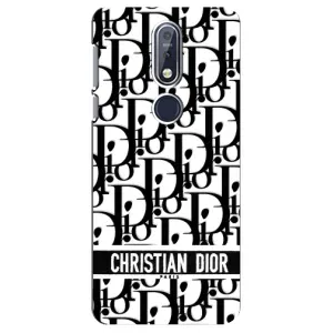 Чехол (Dior, Prada, YSL, Chanel) для Nokia 7 2018, 7.1 (Christian Dior)