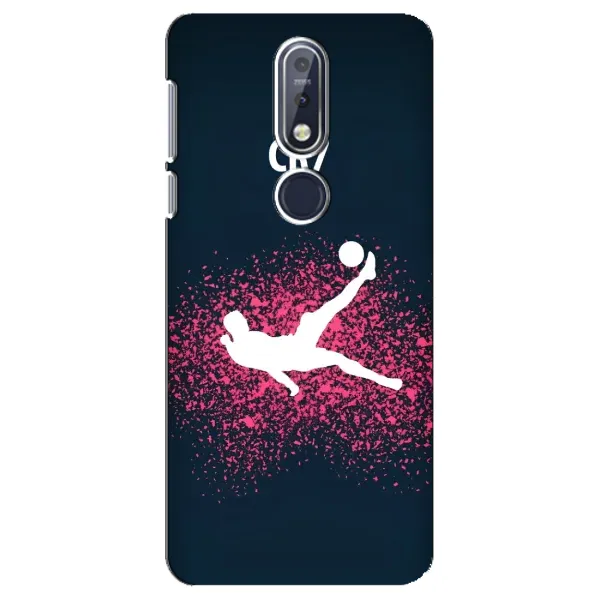 Чехол с рисунком «CR7 Удар» для Nokia 7.1 (2018)