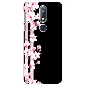 Чехлы с тематикой "ЦВЕТЫ" на Nokia 7 2018, 7.1 (Цветочки)