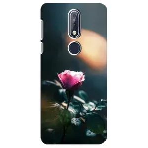 Чехлы с принтом Розочки для Nokia 7 2018, 7.1 (Цветок ночной)