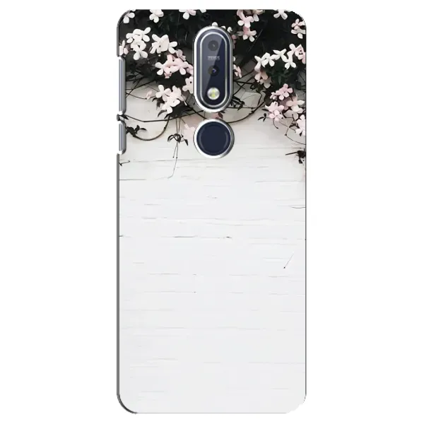 Чехол с рисунком «Цветы на стене» для Nokia 7.1 (2018) Чехол с рисунком «Цветы на стене» для Nokia 7.1 (2018)