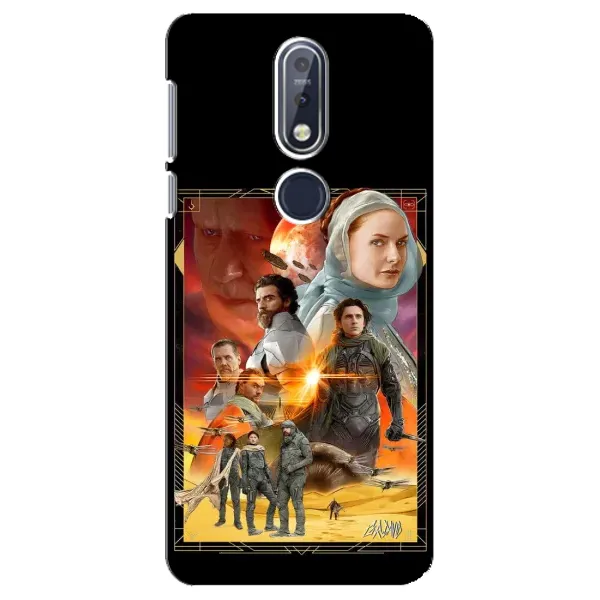 Чехол с рисунком «Д Ю Н А» для Nokia 7.1 (2018) Чехол с рисунком «Д Ю Н А» для Nokia 7.1 (2018)