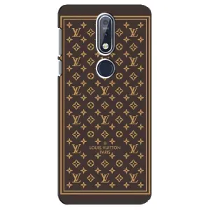 Силиконовый чехол для Nokia 7 2018, 7.1 (ФОН Louis Vuitton Paris)