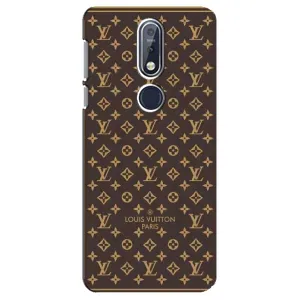 Чехол Стиль Louis Vuitton на Nokia 7 2018, 7.1 (Фон Луи Виттон)
