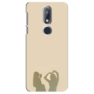 Чехол Стильные девушки на Nokia 7 2018, 7.1 (Фото подруги)