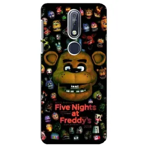 Чехлы Пять ночей с Фредди для Нокиа 7.1 (Freddy)
