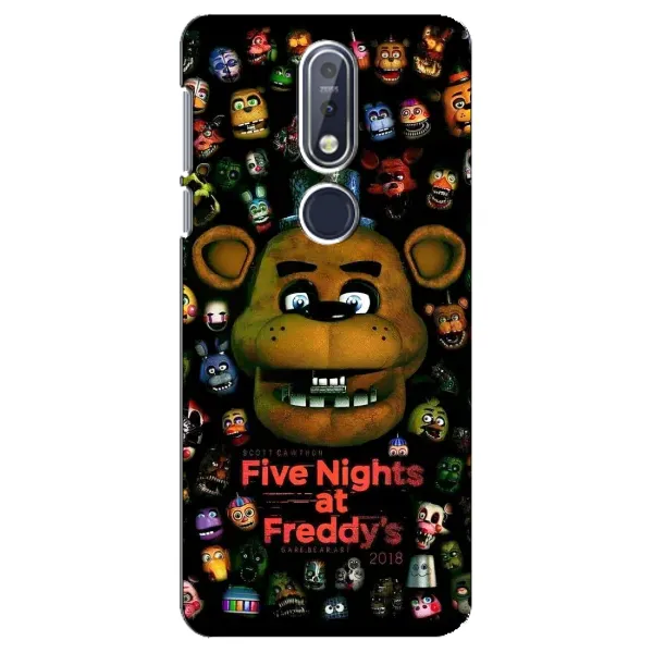 Чехол с рисунком «Freddy» для Nokia 7.1 (2018) Чехол с рисунком «Freddy» для Nokia 7.1 (2018)