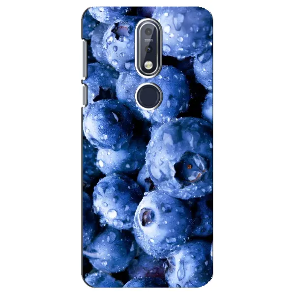 Чехол с рисунком «Голубика» для Nokia 7.1 (2018) Чехол с рисунком «Голубика» для Nokia 7.1 (2018)