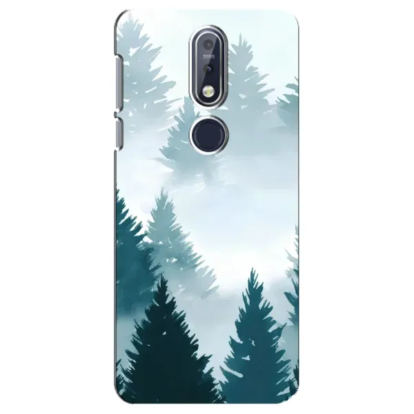Чехол с рисунком «Горный лес» для Nokia 7.1 (2018) Чехол с рисунком «Горный лес» для Nokia 7.1 (2018)