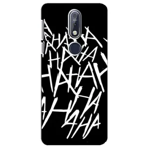 Чехлы с картинкой Джокера на Nokia 7 2018, 7.1 (Хахаха)