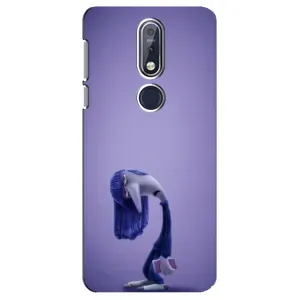 Чехол Головоломка для Nokia 7 2018, 7.1 - (AlphaPrint) (Хандра)