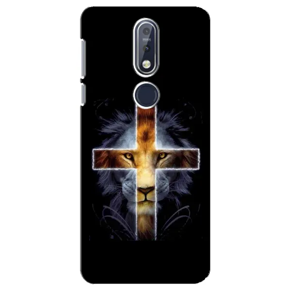 Чехол с рисунком «Иисус Лев» для Nokia 7.1 (2018) Чехол с рисунком «Иисус Лев» для Nokia 7.1 (2018)