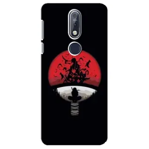 Чохли з принтом Ітачі Учіха на Nokia 7 2018, 7.1 (Ітачі на чорному)