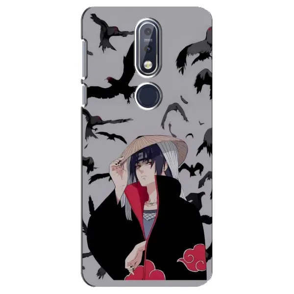Чехол с рисунком «Итачи Ворони» для Nokia 7.1 (2018) Чехол с рисунком «Итачи Ворони» для Nokia 7.1 (2018)