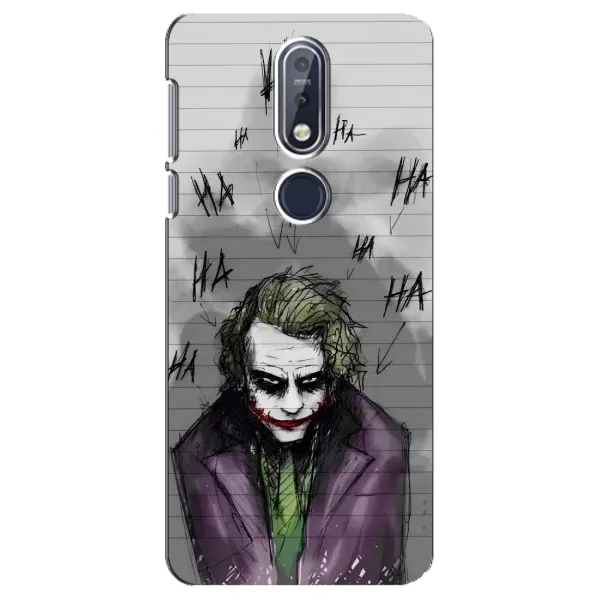 Чехол с рисунком «Joker клоун» для Nokia 7.1 (2018) Чехол с рисунком «Joker клоун» для Nokia 7.1 (2018)