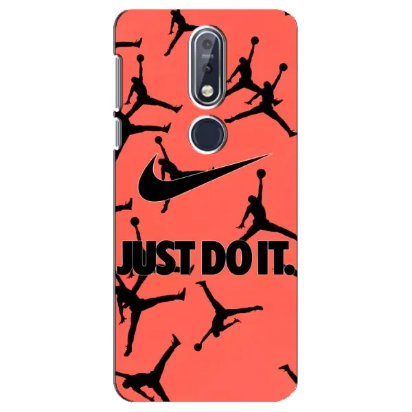 Чехол с рисунком «Just Do It» для Nokia 7.1 (2018) Чехол с рисунком «Just Do It» для Nokia 7.1 (2018)